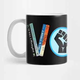 Vote - Democrat - Banned Books - BLM - Women's Rights - Same Love Mug